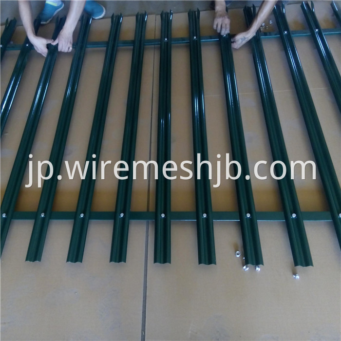 PVC Palisade Fencing